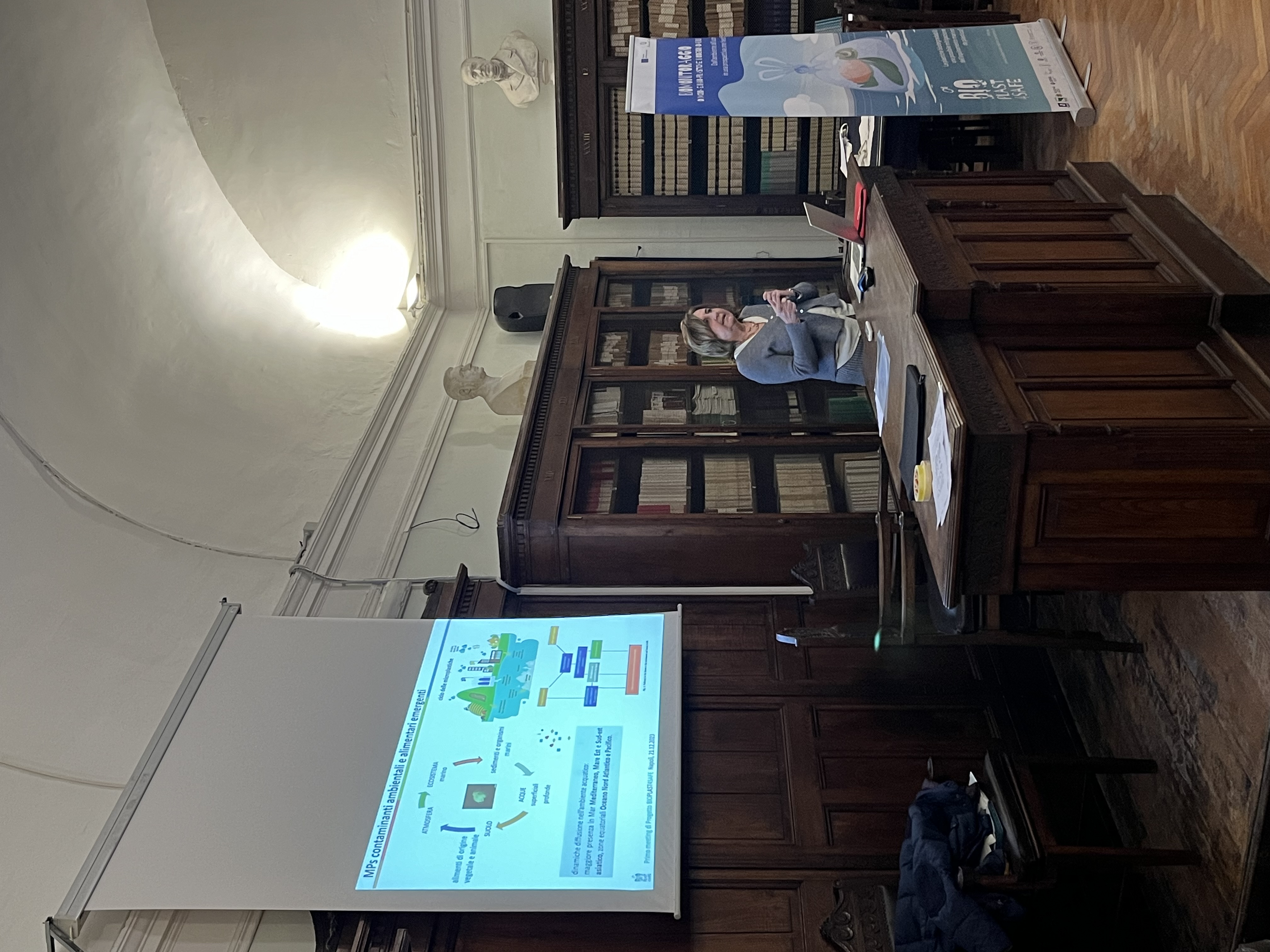 Foto del Meeting annuale del Progetto BioPlast4Safe tenutosi il 21 Dicembre 2023